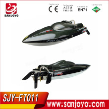 Barco Fei Lun FT011 RC - BLANCO Y NEGRO Y ROJO 2.4G / Motor sin escobillas / Sistema de refrigeración por agua incorporado / Alta velocidad SJY- FT011